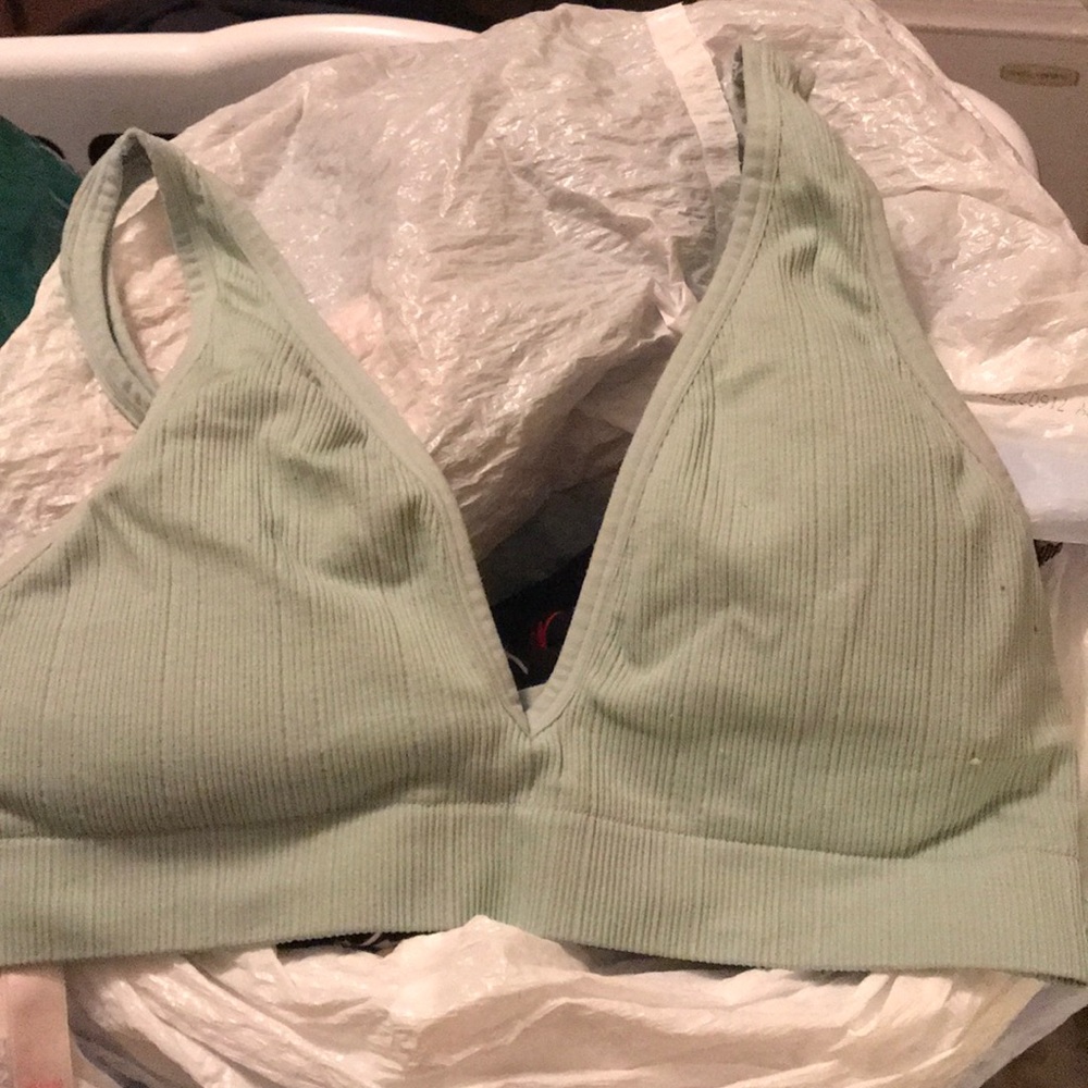 Mint PINK padded Brallete